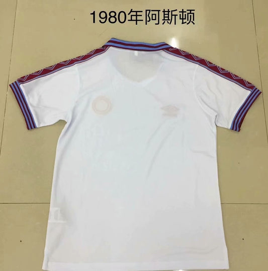 Retro Aston Villa Football Jersey 1980