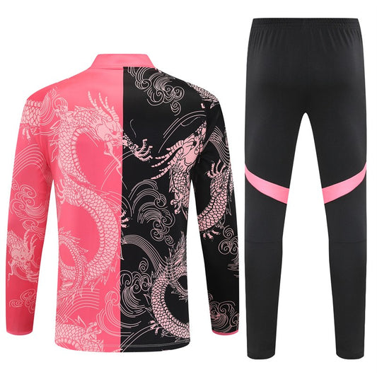 Real Madrid Training Tracksuit Pink Black (Kids And Man ) 2025/2026