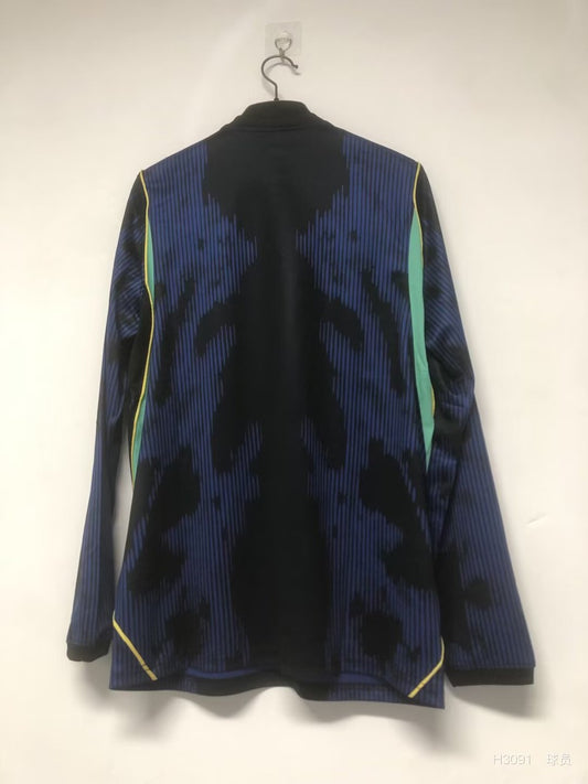 Brazil Away Long Sleeve Fans Football Jersey 2026/2027