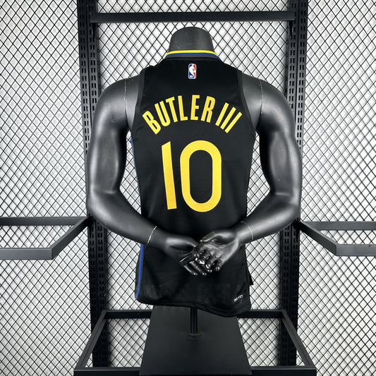 Golden State Warriors BLACK JORDAN #10 BUTLER III NBA Season Jerseys 2025