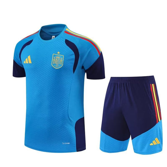Spain Training Fans Kits Blue (Kids And Man ) Football Jersey 2026/2027