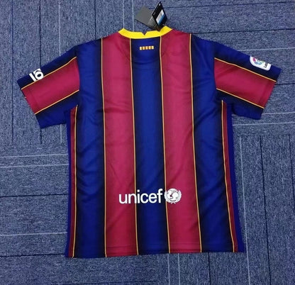 Retro Barcelona Home Fans Football Jersey 2020/2021