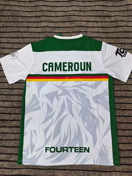 Cameroon White Training Clothes Fans Football Jersey 2025/2026
