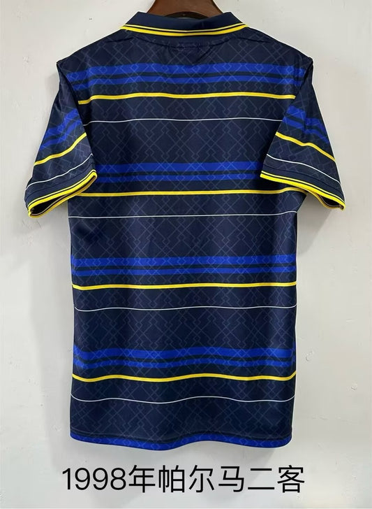 Retro Parma Away Black Football Jersey 1998/1999