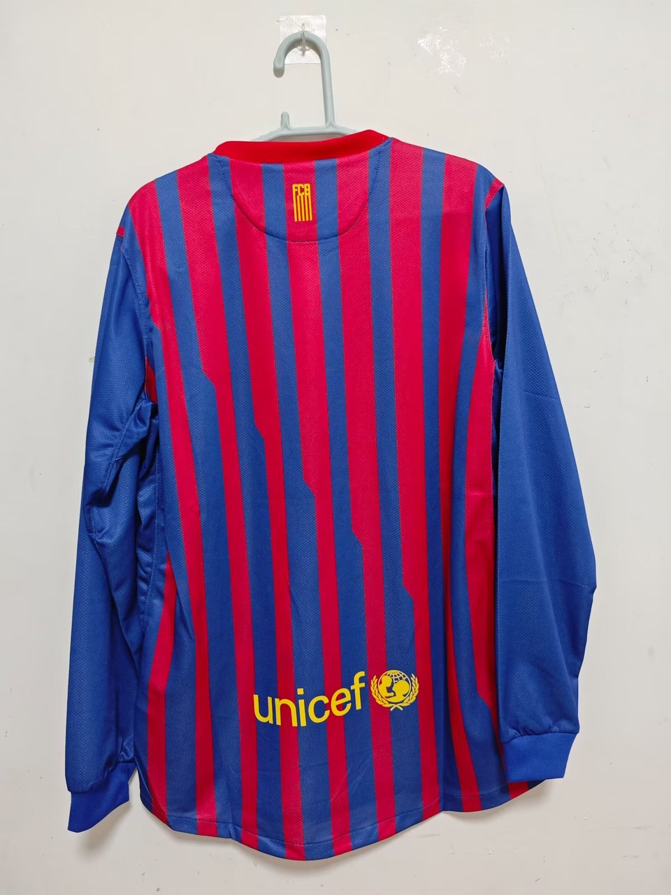Retro Barcelona Home Fans Long Football Jersey 2011/2012