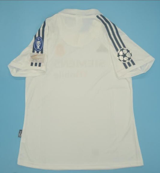 Retro Real Madrid Home Fans Football Jersey 2002/2003