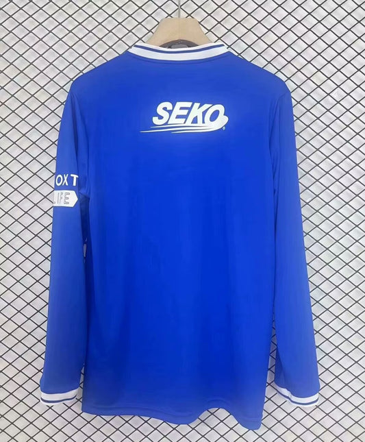 Rangers 125Th Anniversary Long Sleeves Fans Football Jersey 2024/2025