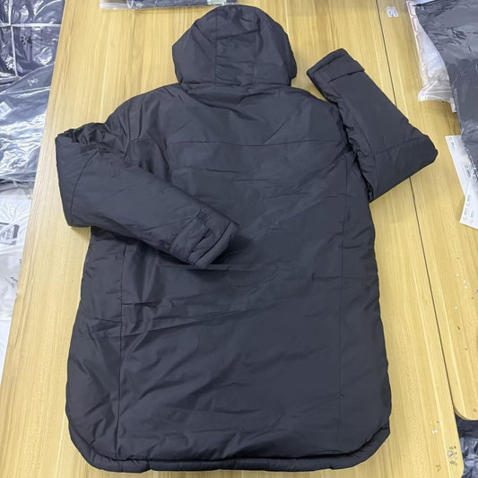 Germany Windbreaker Cotton Clothing Jacket Black White Football Jersey 2025/2026