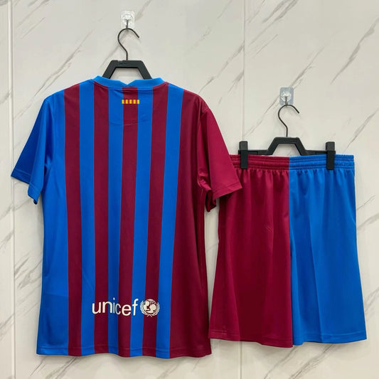 Barcelona Home Kits Suit Fans Football Jersey 2021/2022