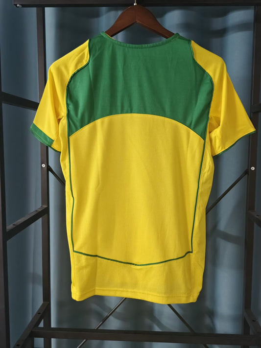 Retro Brazil Home Football Jersey 2004/2005 (S-4XL)