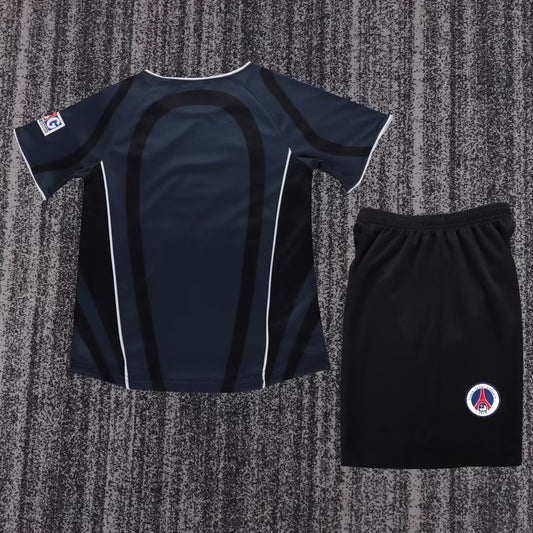 Retro PSG Paris Third Away Kids Football Jersey 2001/2002