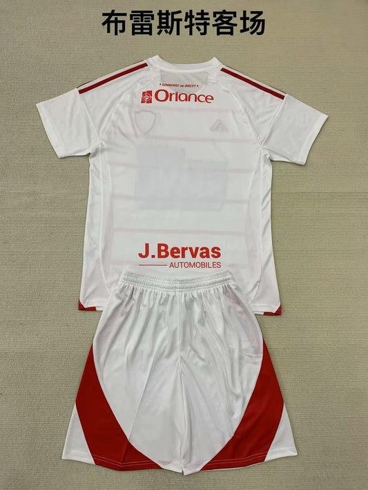 Stade Brestois Away Kids 2024/2025（ UEFA Champions League）