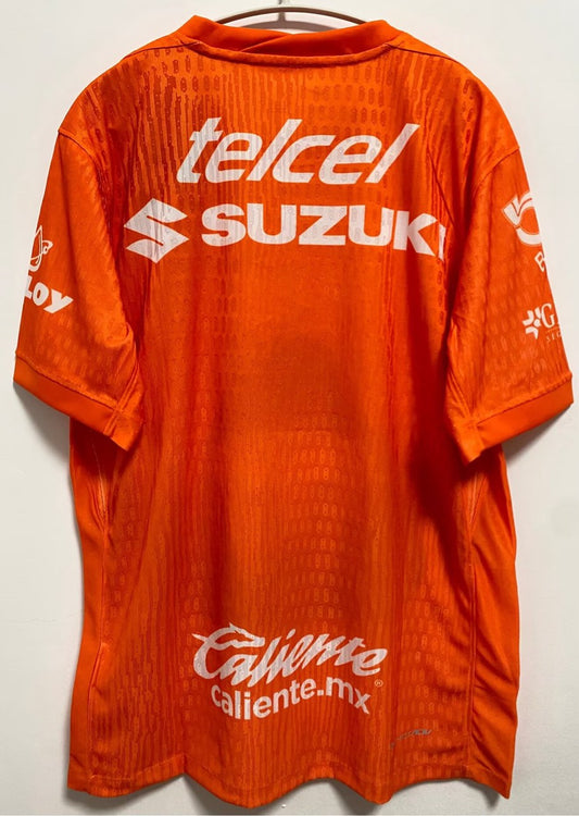 Pumas Goalkeeper Player Orange Football Jersey 2025/2026