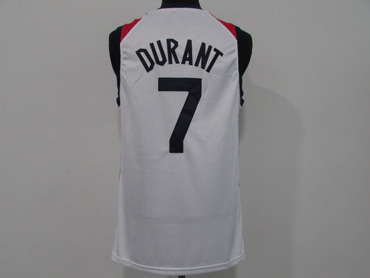 2021 Olympic Version USA No. 7 Durant White