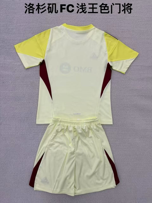 Los Angeles FC Goalkeeper Light Yellow Kids 1：1 2024/2025