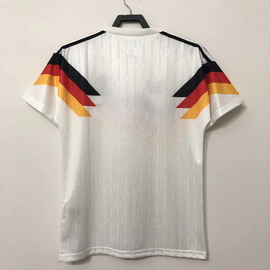 Retro Germany Home Football Jersey 1990