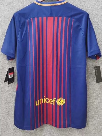 Retro Barcelona Home Football Jersey 2017 2018