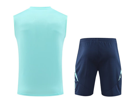 Real Madrid Training Clothing Vest Set Football Jersey 2024/2025