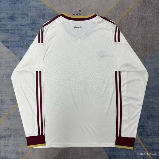 Spain Away Fans Long Sleeve Football Jersey 2026/2027