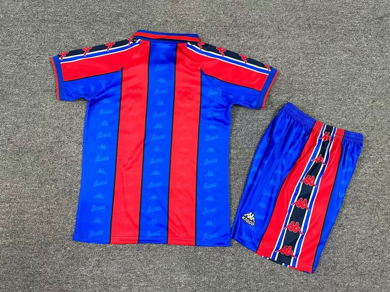 Retro Barcelona Home Kids Football Jersey 1995/1997