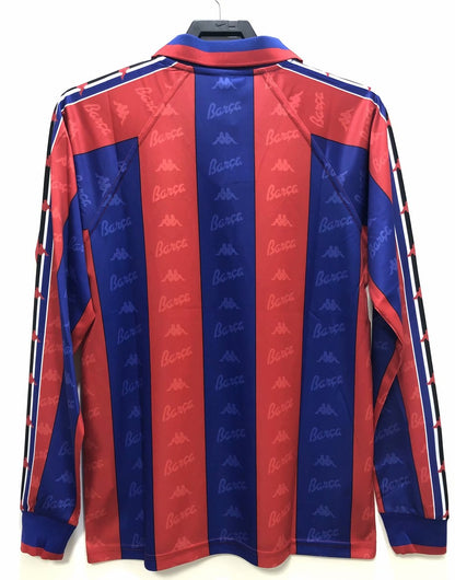 Retro Barcelona Stadium Long Sleeve Football Jersey 1996/1997