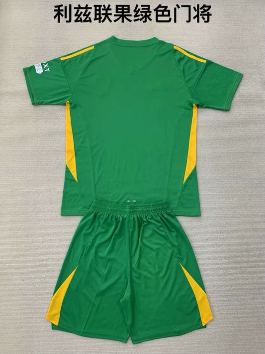 Leeds United Goalkeeper Kids Football Jersey 2024/2025