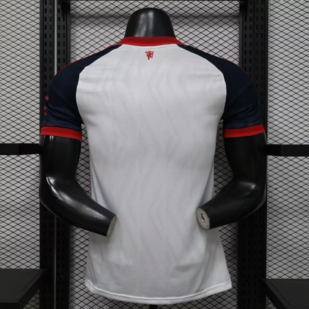 Manchester United White Blue Special Edition Player Football Jersey 2026/2027