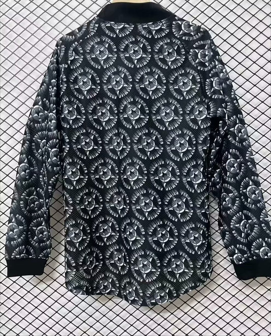Retro Arsenal Goalkeeper Black Long Football Jersey 1994/1995