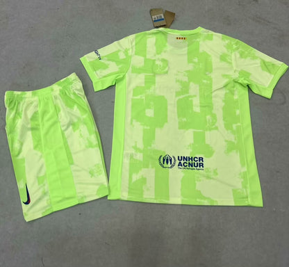 Barcelona Third Away With Pants Sets Fans Football Jersey 2024/2025