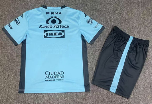 Puebla Third Away Light Blue Kids1:1 Quality Football Jersey 2025/2026