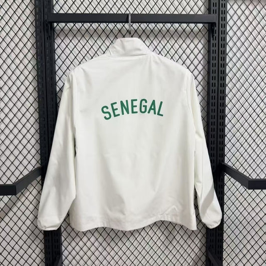 Algeria Windbreaker White Football Jersey 2025/2026