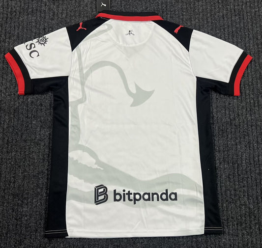 AC Milan Fourth Away White Fans Football Jersey 2025/2026