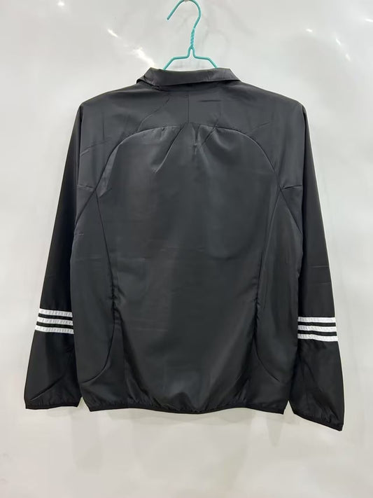 Real Madrid Black Windbreaker 2025/2026