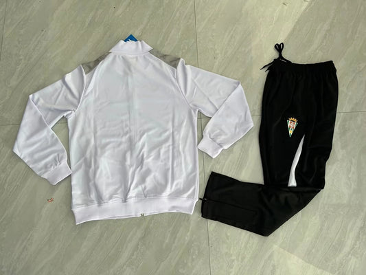 Cordoba Jacket Tracksuit White Football Jersey 2024/2025