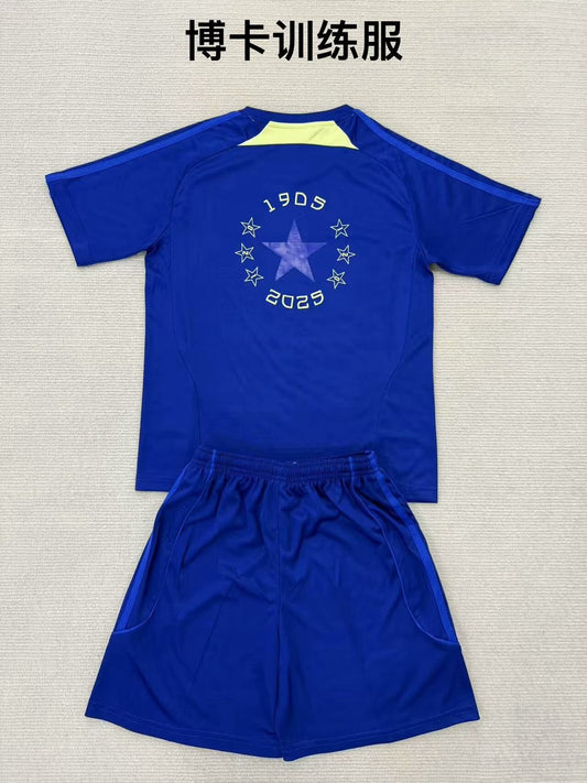 Boca Third Training Clothes Fans Kits Football Jersey 2025/2026 (Kids And Man )