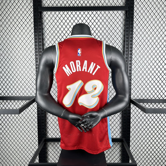 Memphis Grizzlies City Edition #12 MORAT NBA Jerseys 2025