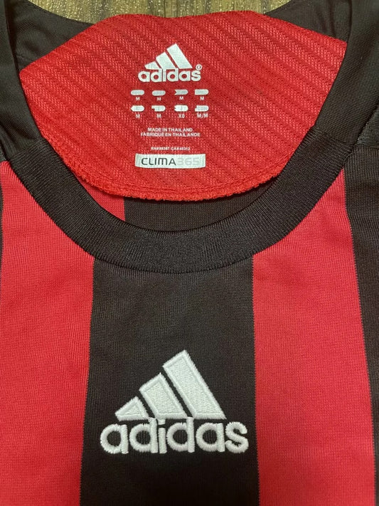 Retro AC Home Long Football Jersey 2007/2008
