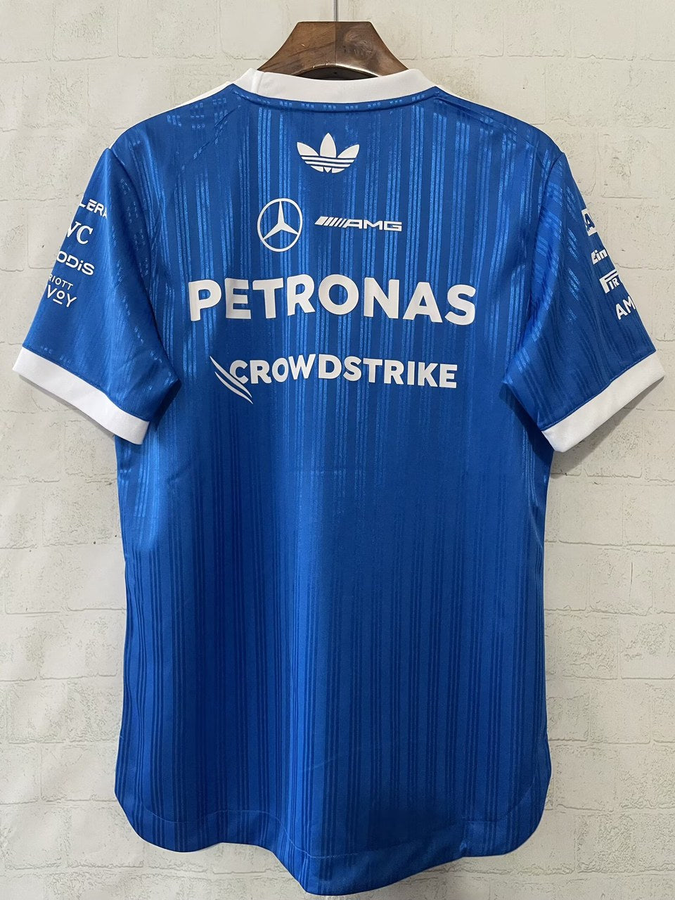 F1 Mercedes-Benz Blue Short Sleeve Racing Suit 2026