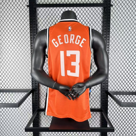 Los Angeles Clippers Orange City Edition #13 GEORGE NBA Season Jerseys 2026