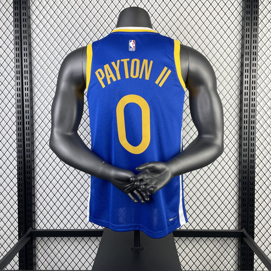 Golden State Warriors V-neck Blue #0 PAYTON II NBA Season Jerseys 2023