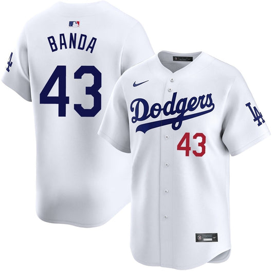 MLB Los Angeles Dodgers White Baseball Jerseys 2025