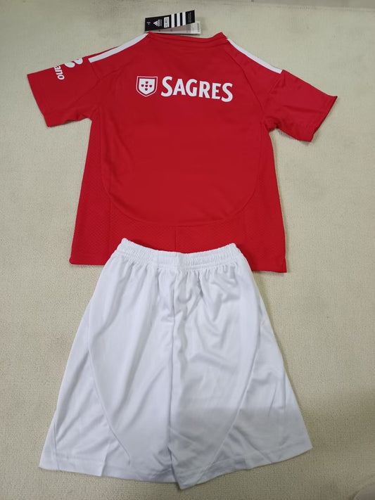 Benfica Home Kids Football Jersey 2024/2025
