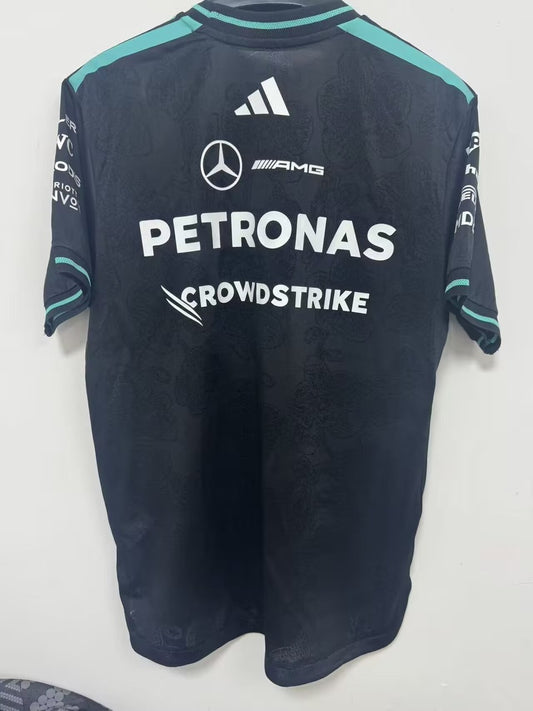 F1 Mercedes-Benz Blue Short Sleeve Racing Suit 2026