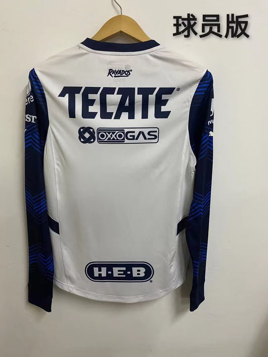Monterrey Away Long Sleeve Player Football Jersey 2024/2025