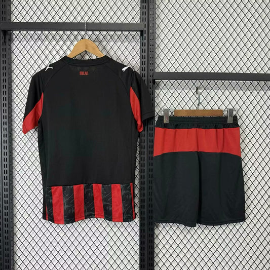 AC Milan Home With Pants Sets Fans Football Jersey 2025/2026