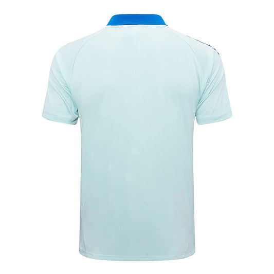 Spain Polo Fans Blue Football Jersey 2024/2025