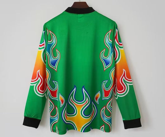 Retro Japan Goalkeeper Long Sleeve Football Jersey 1998
