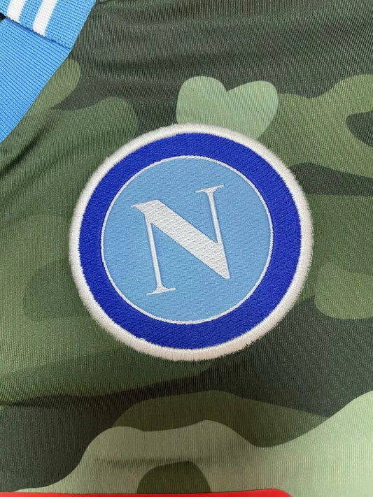 Retro Napoli Green Football Jersey 2013/2014