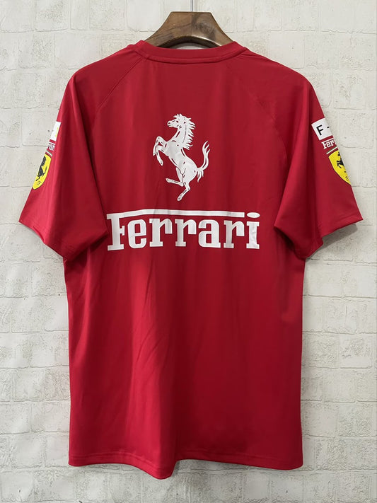 F1 Ferrari Red Short Sleeve Racing Suit 2026