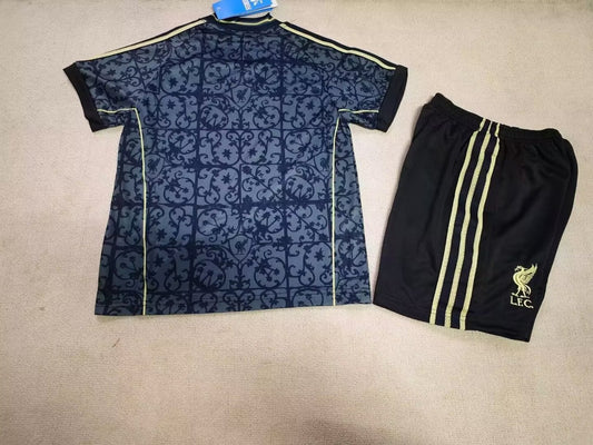Retro Liverpool Black Special Edition Kids Football Jersey 2025/2026